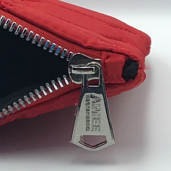 NWOT Aimee Kestenberg 3 Piece Red Travel Cosmetics/Hygiene Products Travel Set - Picture 6 of 12